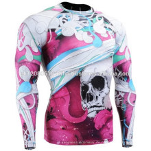 Kompressionsbekleidung mit sublimiertem Rashguard